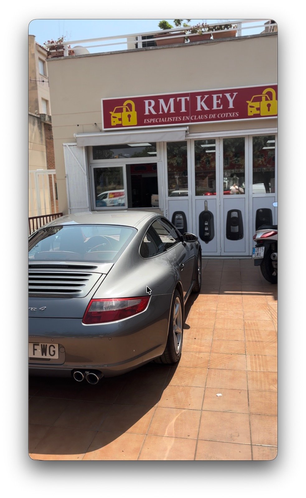 Duplicado de Llave para Porsche 911